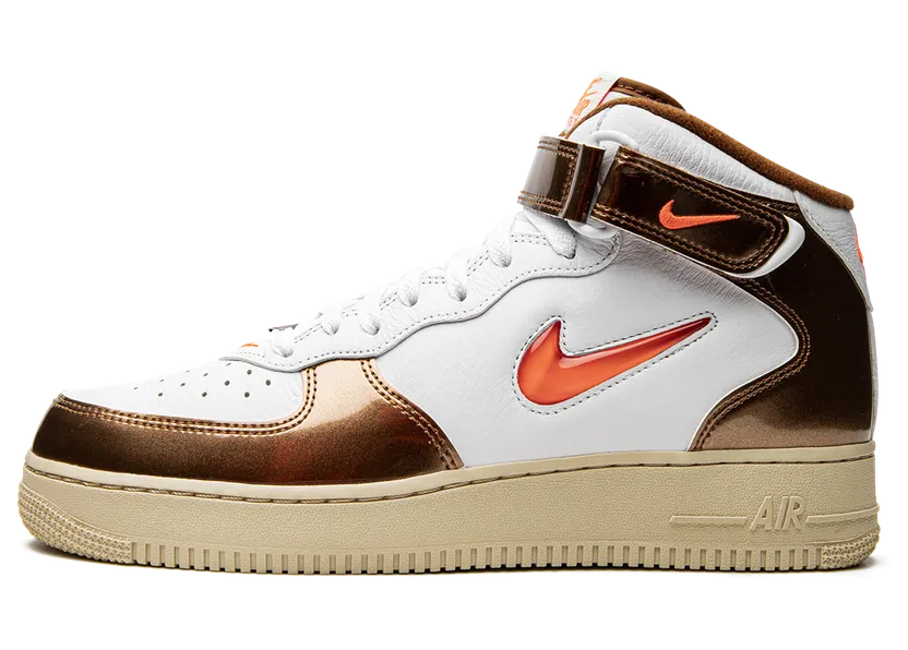 Nike Air Force 1 Mid Ale Brown – “Ale Brown / White / Orange” (DH5623-100)