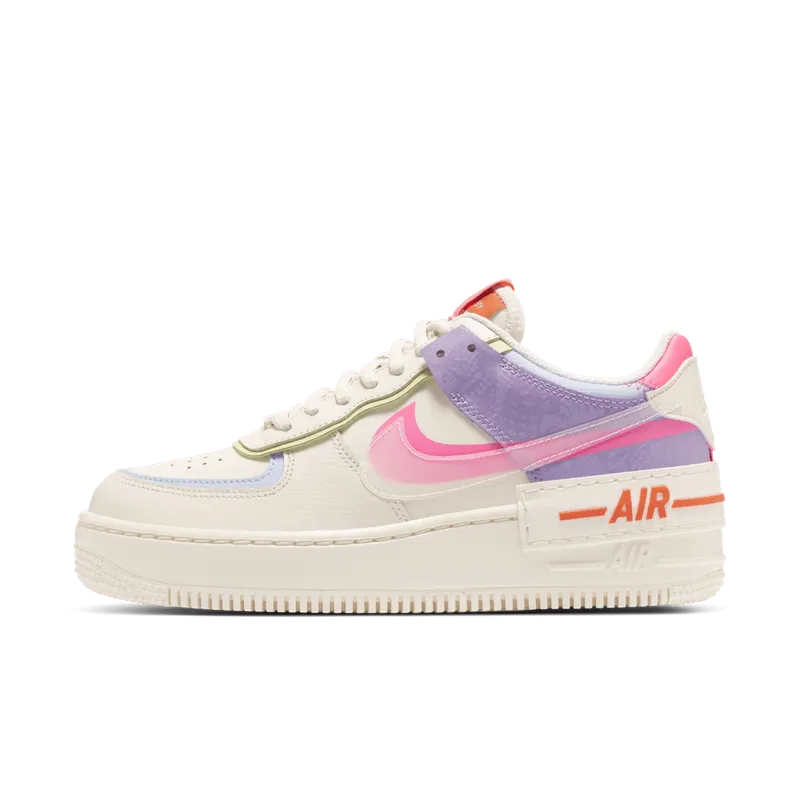 Nike Air Force 1 Shadow Beige Pale Ivory (W) Beige/Pale Ivory-Pink (CU3012-164)