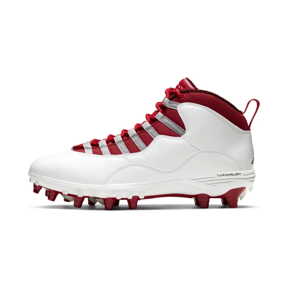 Jordan 10 TD Mid Gym Red White/Light Steel Grey-Gym Red (CQ2073-106)