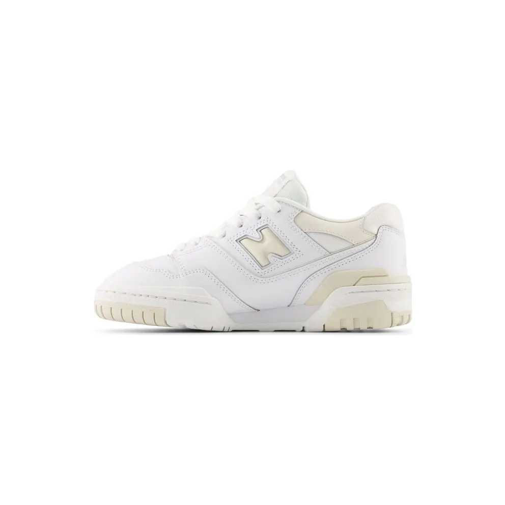 New Balance 550 White Cream Leather (GSB550BK)