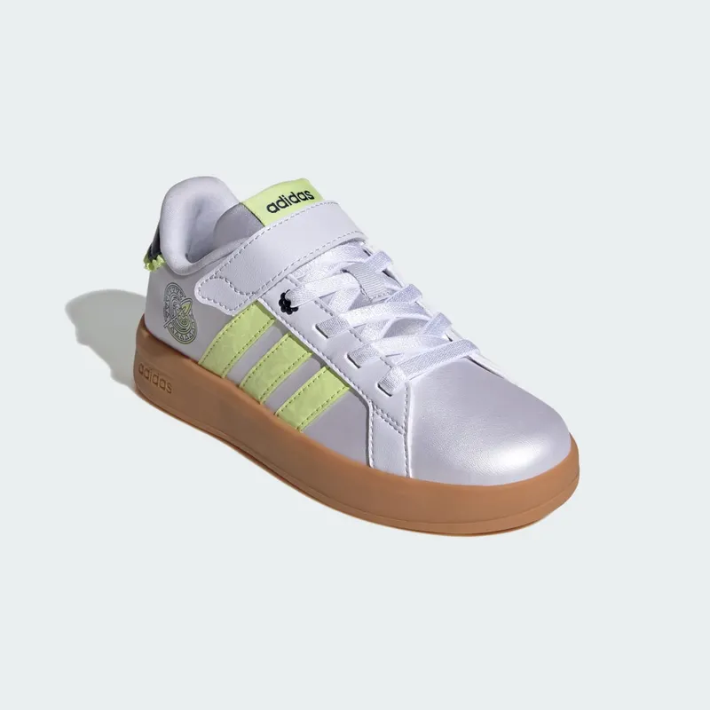 Adidas ADIDAS DISNEY GRAND COURT 3.0 Shoes KIDS Frozen Purple / Semi Frozen Lemon / Gum (KI9181)