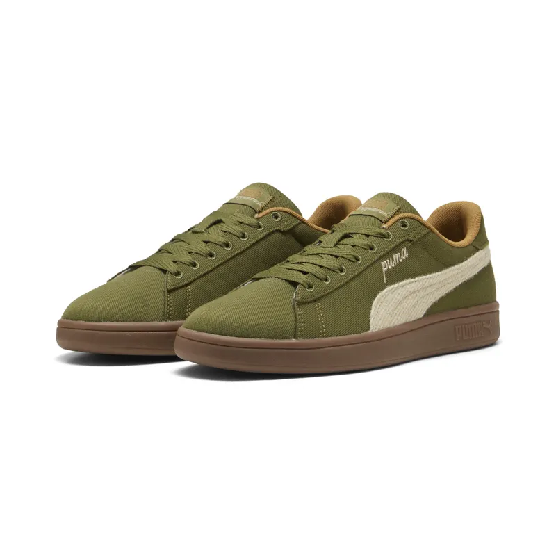 Puma Smash 3.0 Etiqueta “Olive Green / Toasted Almond” (404521_02)