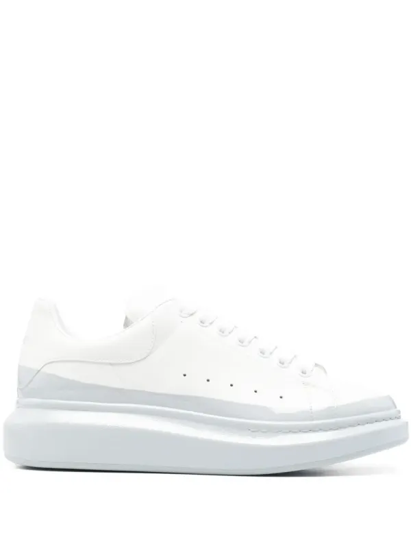 Alexander McQueen Klassische Sneakers – Weiß (856487WIAJP)