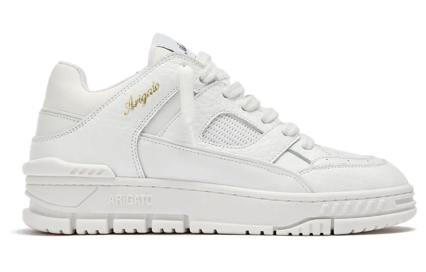 Axel Arigato Area Lo Sneaker “White,White” (F1651001)