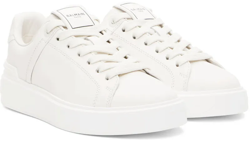 Balmain White B-Court (YN1VI690LVTR)