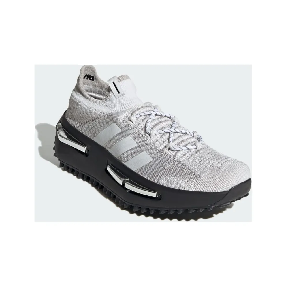 Adidas NMD_S1 Cloud White / Core Black / Silver Metallic (ID0361)