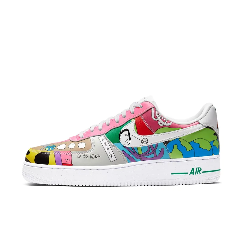 Nike Air Force 1 Flyleather Ruohan Wang Multi-Color/Multi-Color (CZ3990-900)