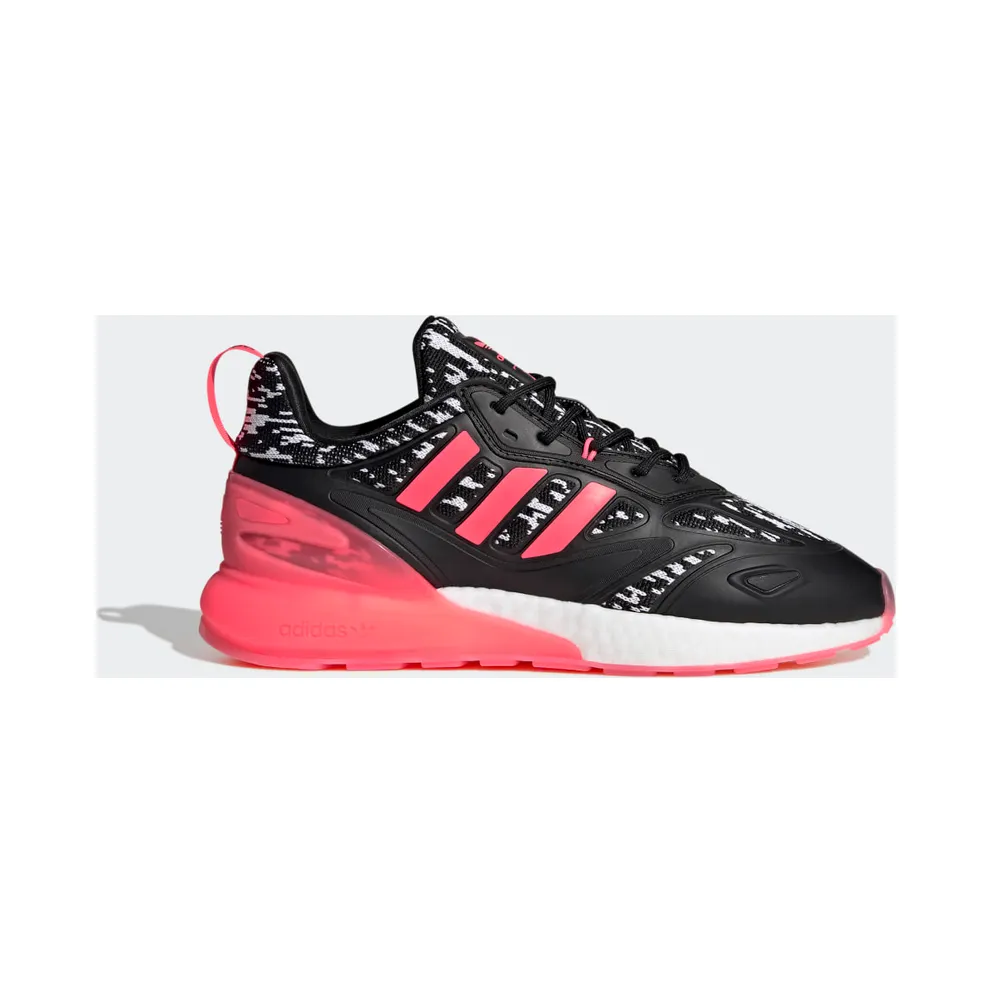 Adidas ZX 2K BOOST 2.0 Cloud White / Core Black / Solar Yellow (GW8237)