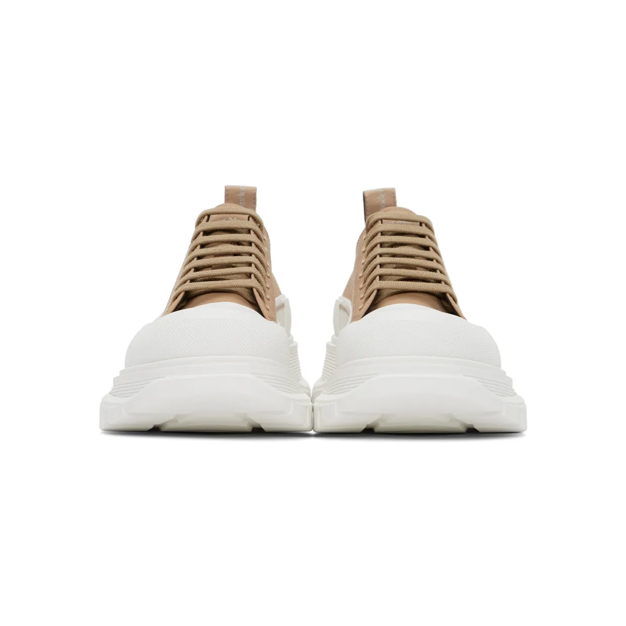 Alexander McQueen Brown Tread Slick Low Sneakers (682418W4RJ4) (2)