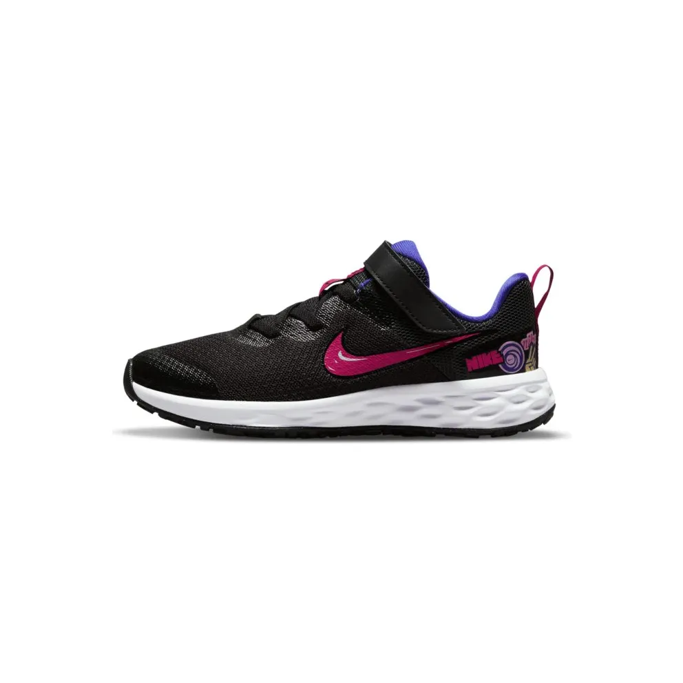 Nike Revolution 6 SE Younger Kids’ Black 50% Sustainable Materials (DD1103-013)