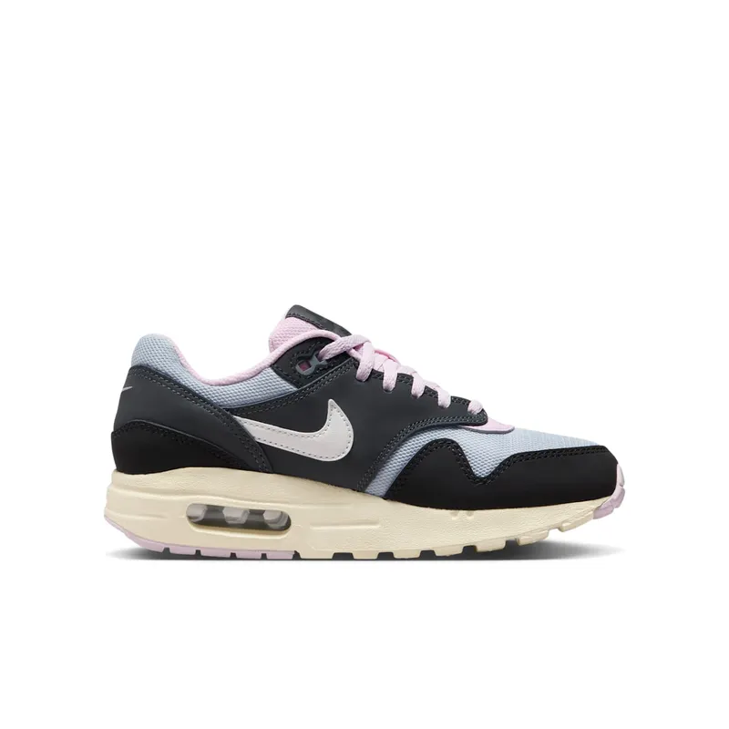 Nike Air Max 1 GS “Black Anthracite Pink Foam” (DZ3307-004)