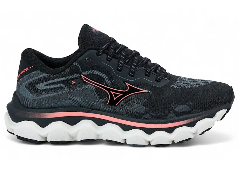 Mizuno Wave Horizon 7 Black Dubarry Nimbus Cloud (J1GD242624)