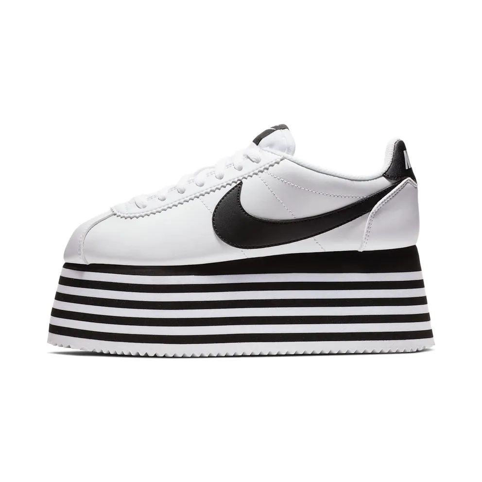 Nike Cortez Platform Comme des Garcons White Black (W)