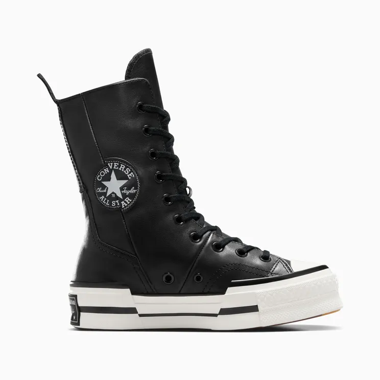 Converse Chuck 70 Plus XHi Black/Black/Egret (A08340C)