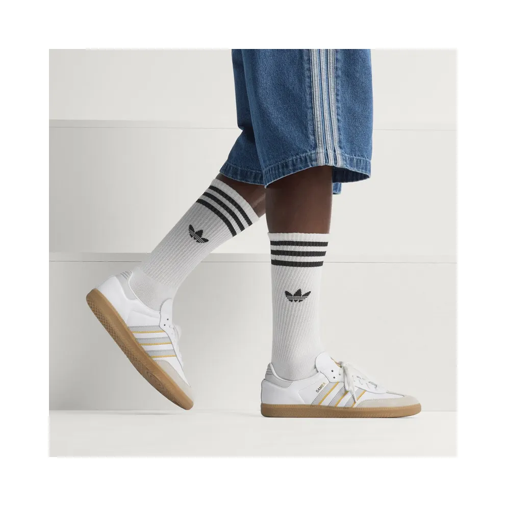 Adidas Samba Real Madrid Cloud White / Light Solid Grey / Gum (JQ4038)