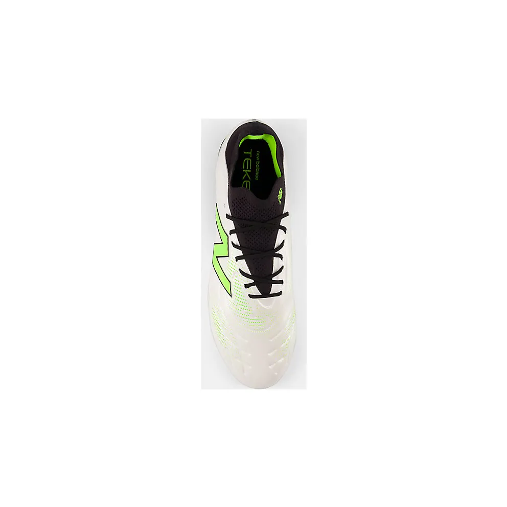 NEW BALANCE TEKELA PRO LOW LACED FG V5 “White / Black / Pixel Green” (ST2FLSP5)