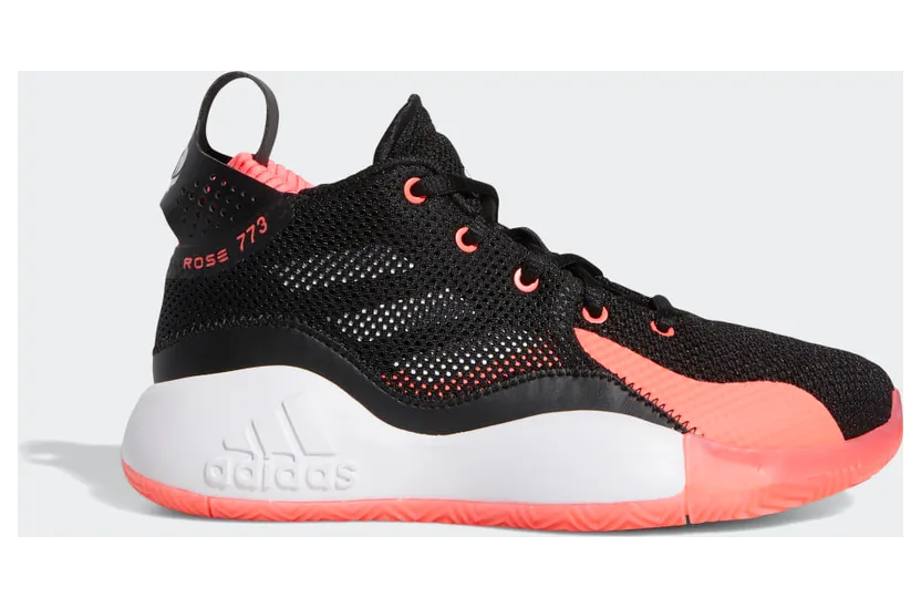 adidas D Rose 773 2020 Core Black / Cloud White / Signal Pink (FW9839)