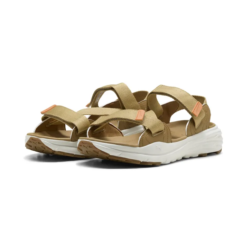 Puma Hypnotic Sandals “Coffee Milk / Melon Glow / Aged Copper / Warm White” (404844_03)