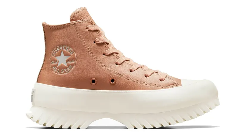 Converse Chuck Taylor All Star Lugged 2.0 Leather Clay Pot/egret/Silver