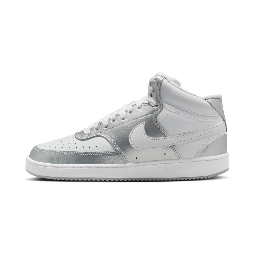 Nike Court Vision Mid Grey Silver White (CD5436-108)