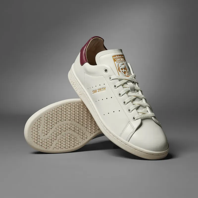 adidas Stan Smith Lux Off White / Cream White / Collegiate Burgundy (HQ6786)