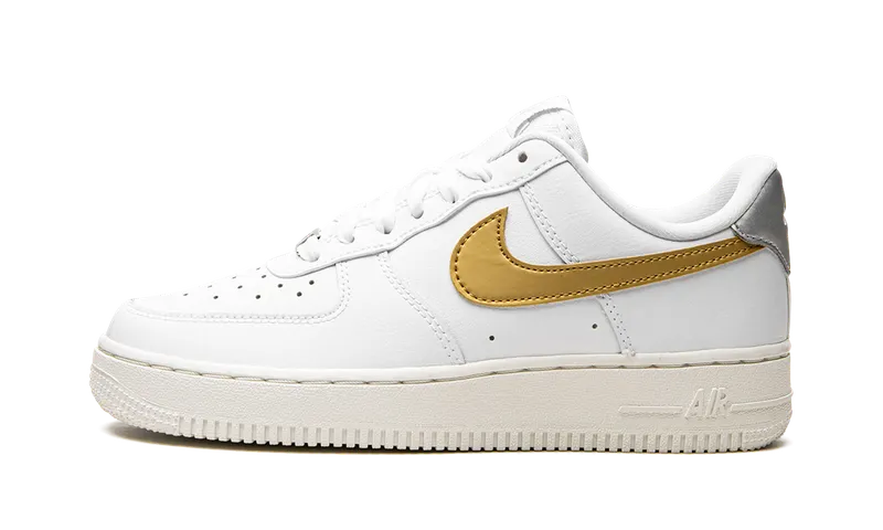 Nike AIR FORCE 1 MNS “White / Gold / Silver” (DD8959-106)
