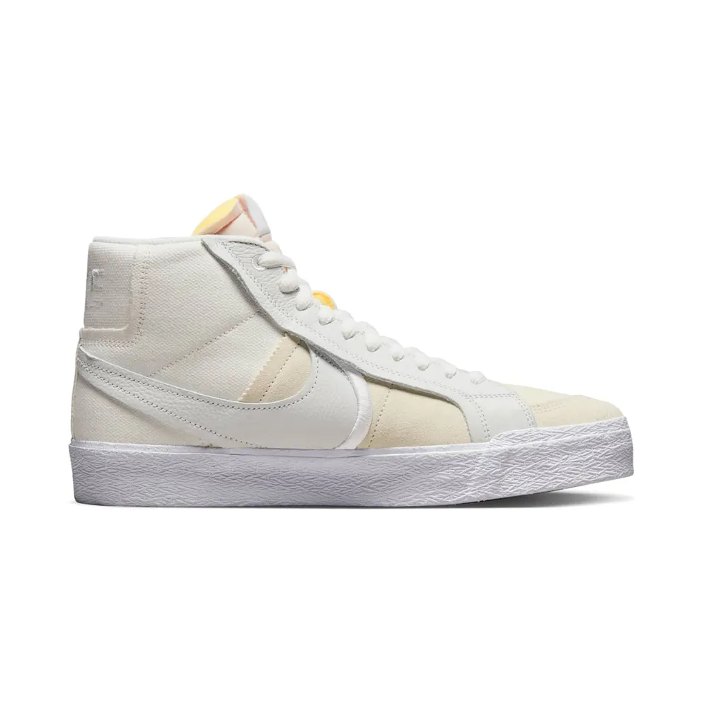 Nike SB Blazer Mid Warning Label Summit White (DZ7587-110)