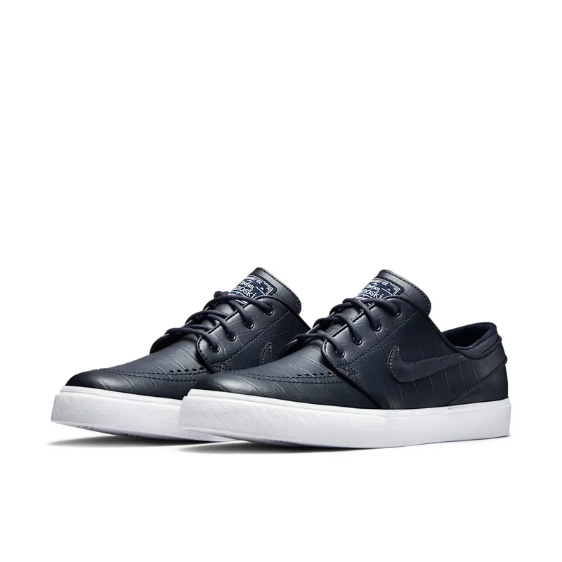 Nike SB Stefan Janoski Zoom Blue Croc Dark Obsidian/Dark Obsidian-White-Crystal (708417-441)