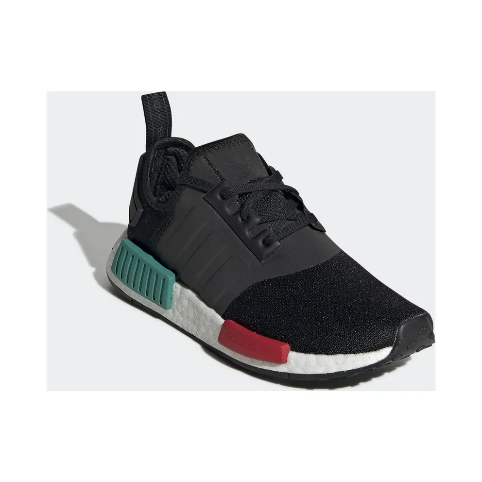 adidas NMD R1 Glory Green (GS) Core Black/Glory Green/Lush Red (EF5855)