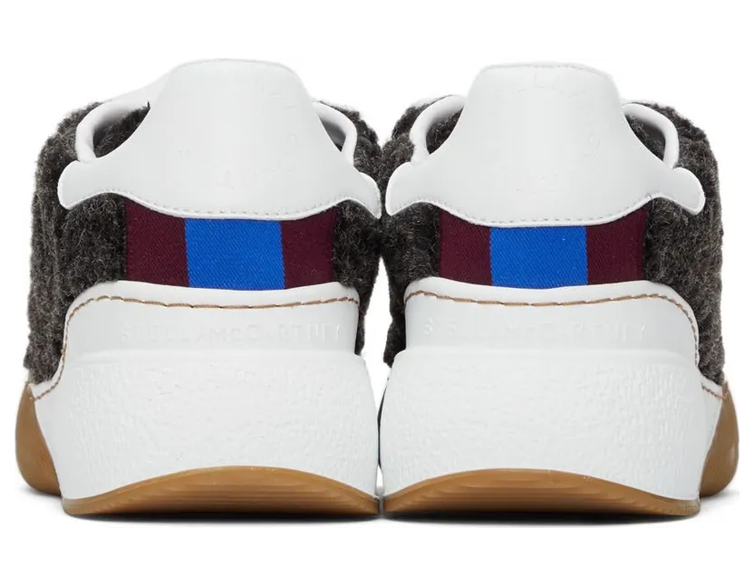Stella McCartney Alter Curl Shearling Loop Sneakers (800408N0260) (4)