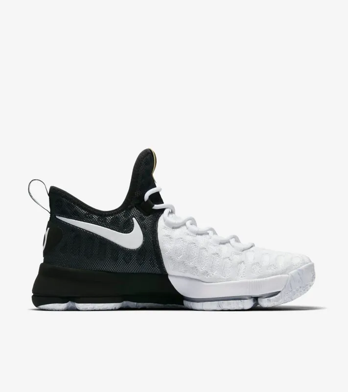 Nike KD 9 BHM (2017) White/Black-Black (860637-100)