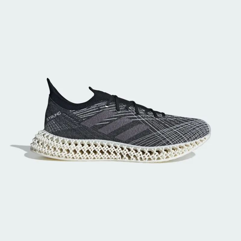 Adidas 4DFWD x STRUNG Running Shoes Core Black / Grey Five / Cloud White (ID8893)