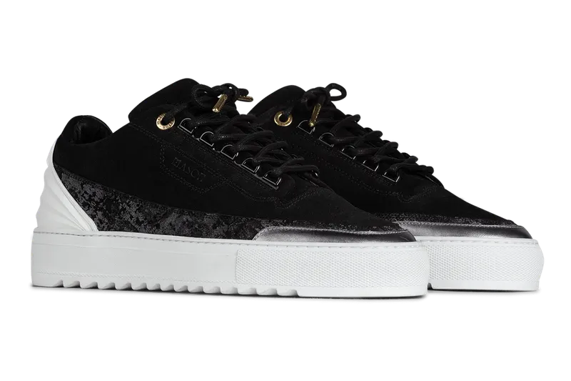 Mason Garments Firenze Suede/Reflective Black (FW20-11D)