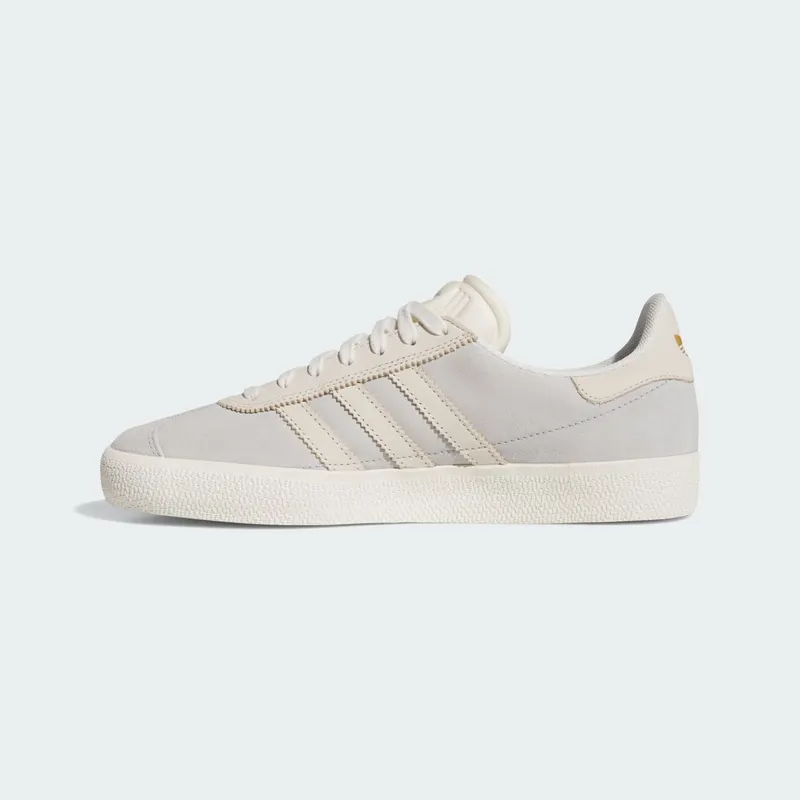 adidas Gazelle ADV Grey Two Chalk White Gold Metallic (JQ3723)