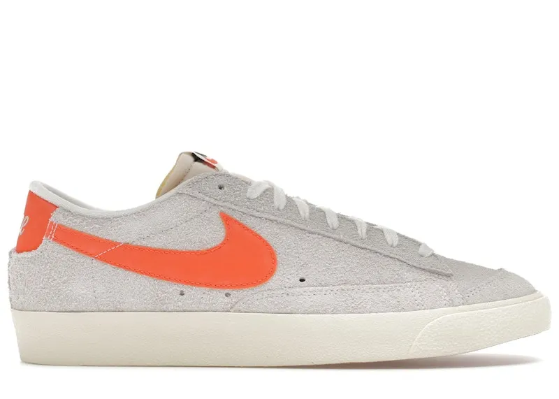 Nike Blazer Low ’77 PRM Coconut Milk Safety Orange (HF3158-100)