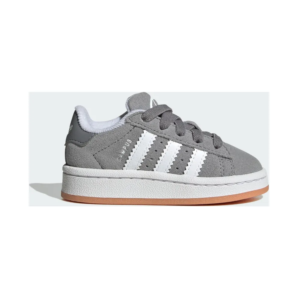 Adidas Campus 00s Comfort Closure Elastic Lace Kids Grey Three / Cloud White / Cloud White (IH8899)