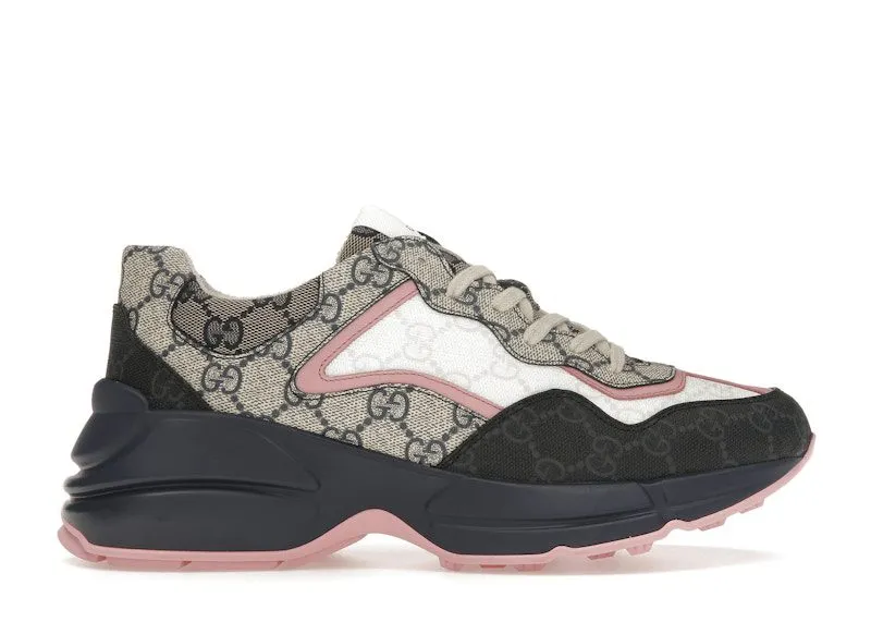 Gucci Rhyton Sneaker Beige Blue Monogram (692902 UIQ30 1061)