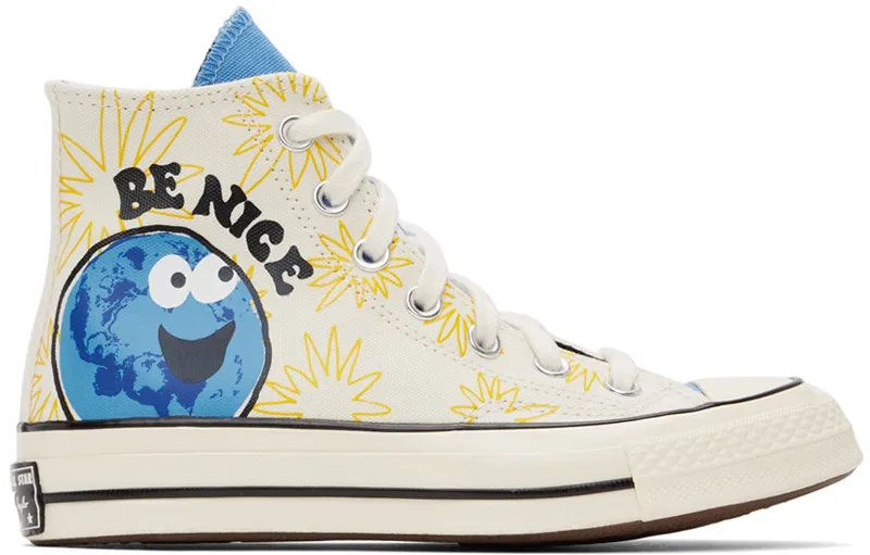 Converse Chuck 70 Sunny Floral Egret/university Blue/amarillo (172863C)