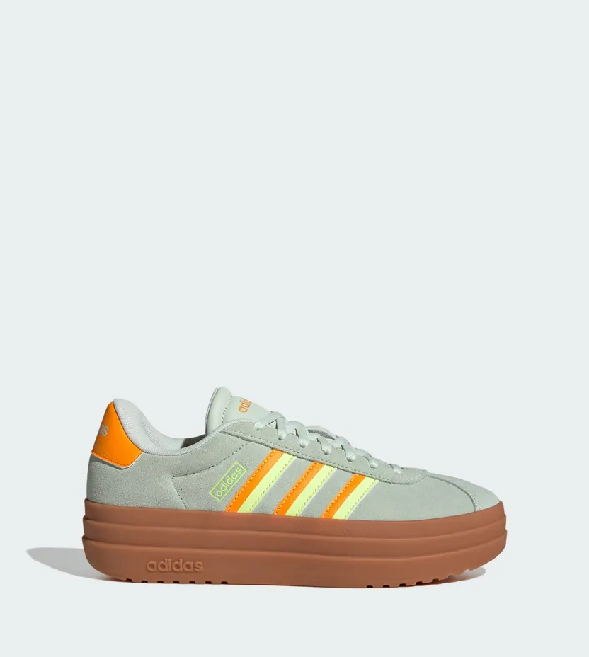 Adidas VL Court Bold Linen Green / Crew Orange / Hi-Res Yellow (JI1787)