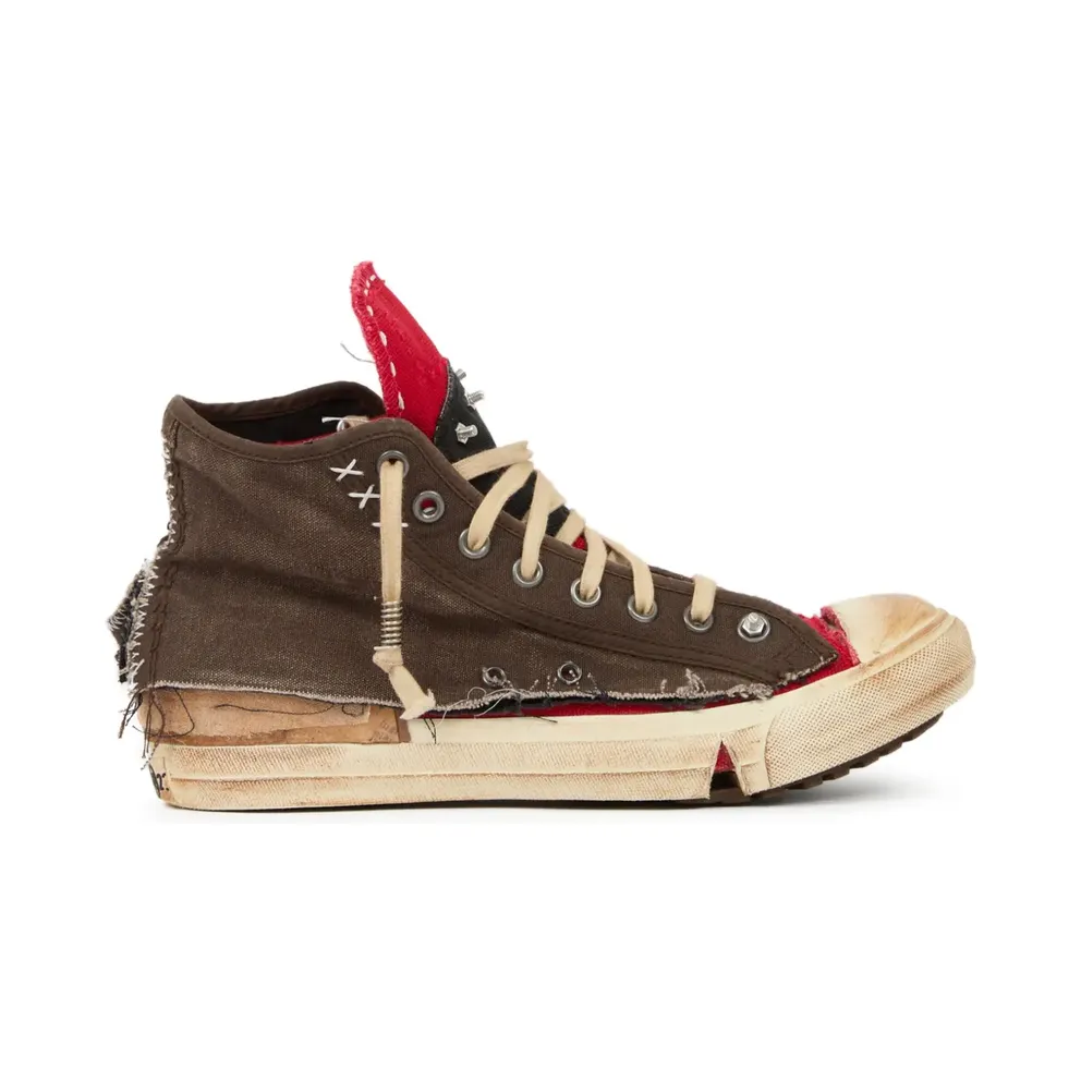 Maison Margiela High-Top- im Used-Look – Brown (S39WS0129P7454)