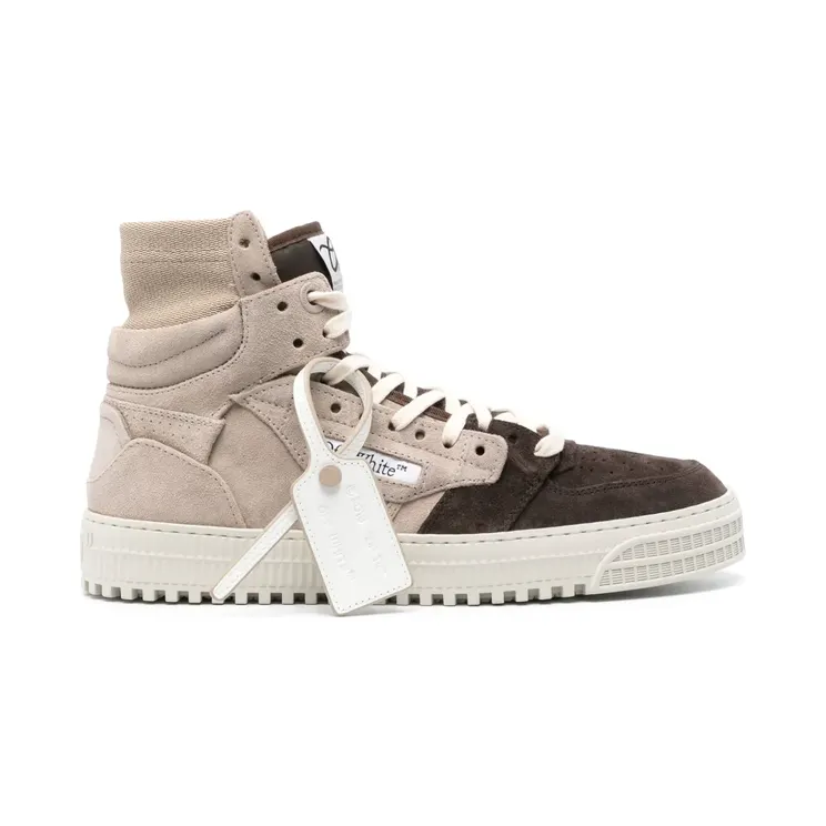 Off-White 3.0 Off-Court high-top “Brown” (OMIA065S24LEA0036003)