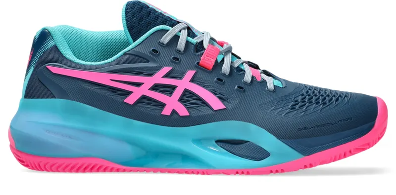 ASICS GEL-RESOLUTION X PADEL “Mako Blue / Hot Pink” (1041A492-400)