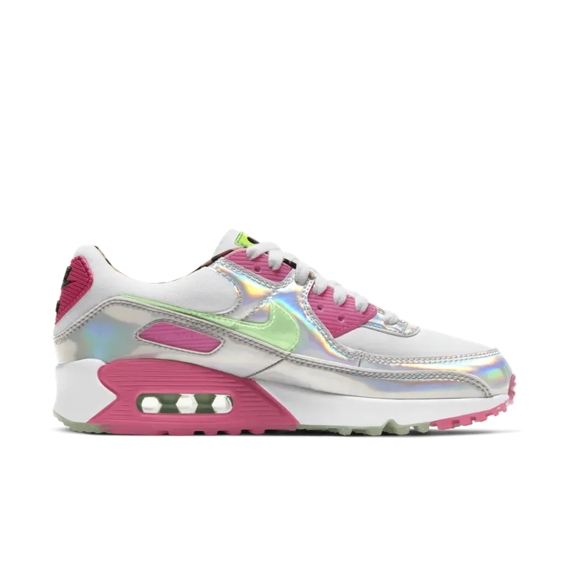 Nike WMNS Air Max 90 LX Daisy Leopard Iridescent (2020) (CQ2559-100)