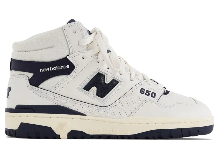 New Balance 650R Aime Leon Dore White Navy (BB650RD1)