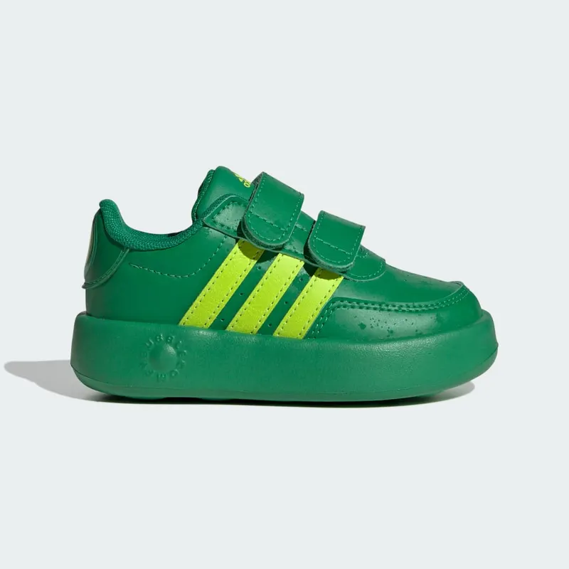 Adidas ADIDAS DISNEY MONSTERS INC BREAKNET Shoes PEUTERS Green / Solar Slime / Core Black (JH9234)