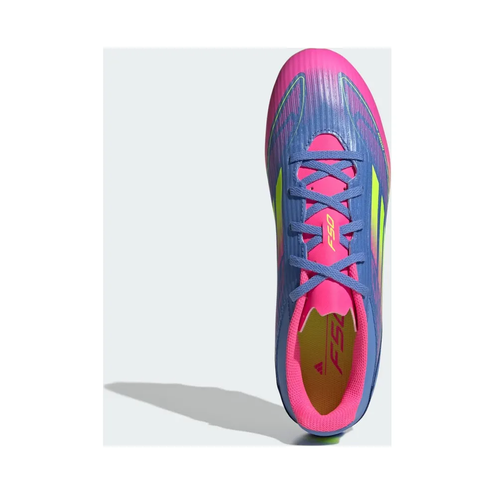 adidas F50 Club FG/MG Blue Fusion Lucid Lemon Lucid Pink (IE1245)