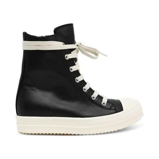 Rick Owens High-Top-Sneakers “Black” (RP02F5890LCO)