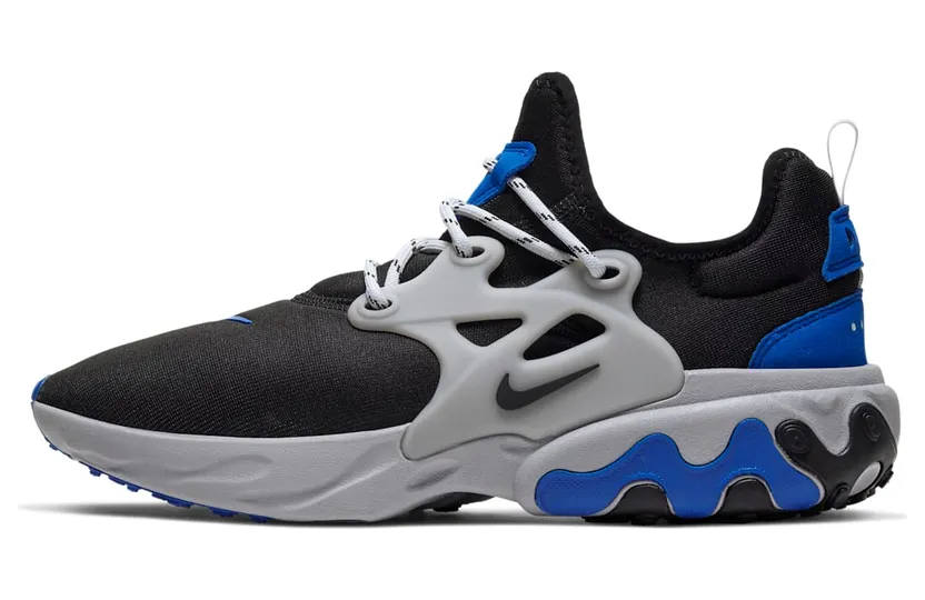 Nike Presto React ‘Racer Blue’ Black/Racer Blue/Atmosphere Grey/Black (AV2605-005)