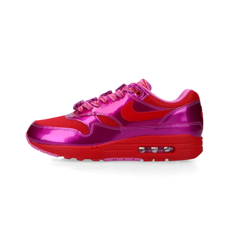 Nike Air Max 1 PRM “Valentine’s Day” (playful pink / university red) – HV2301-600