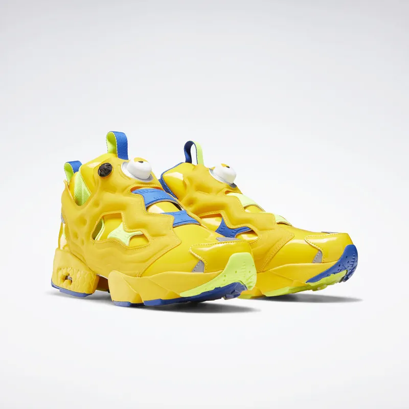 Reebok InstaPump Fury Minions Primal Yellow/Solar Yellow-Humble Blue (Other Brands Reebok)